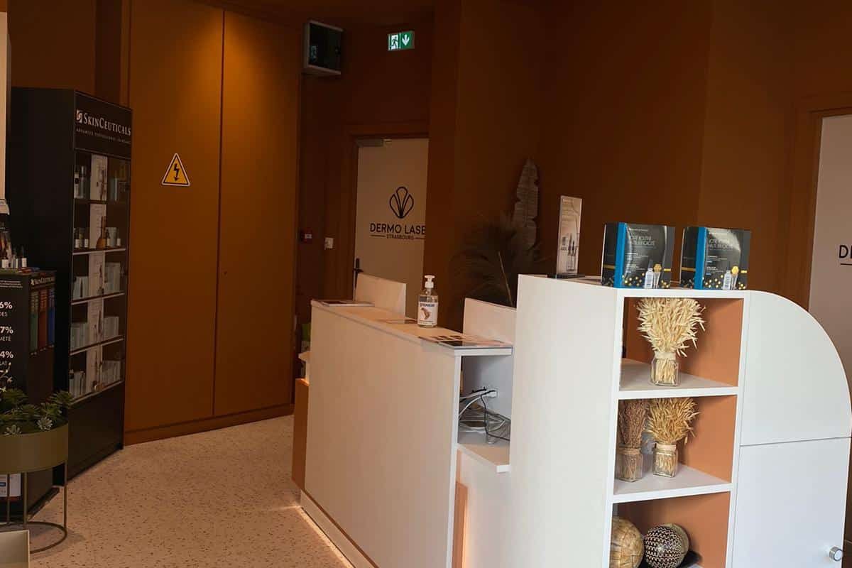 Accueil du centre Dermo Laser Strasbourg